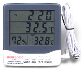 Digital Hygro Thermometer "NM" model HY-303C